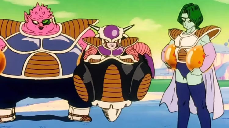 frieza-zarbon-dodoria-on-namek