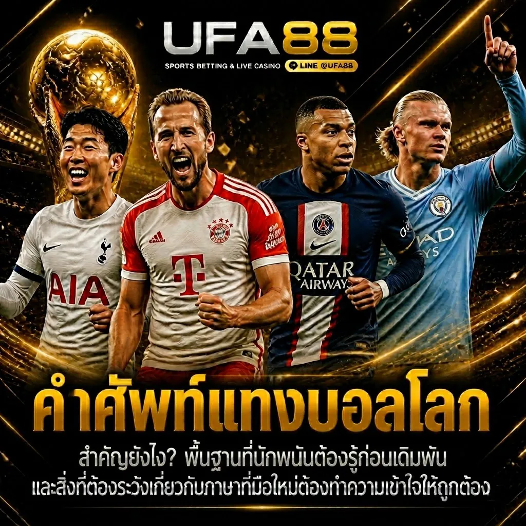 คำศัพท์แทงบอลโลก