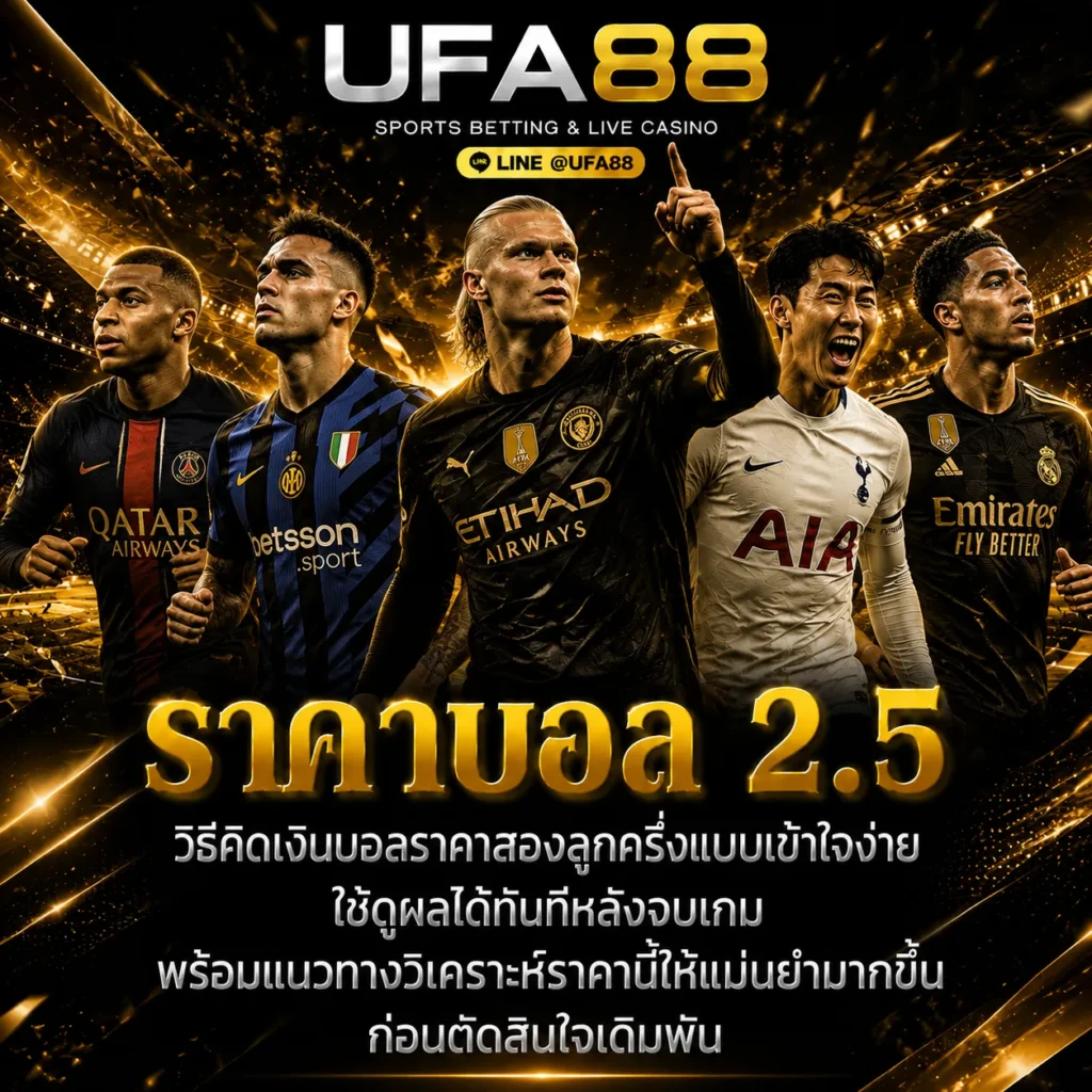 ราคาบอล 2.5