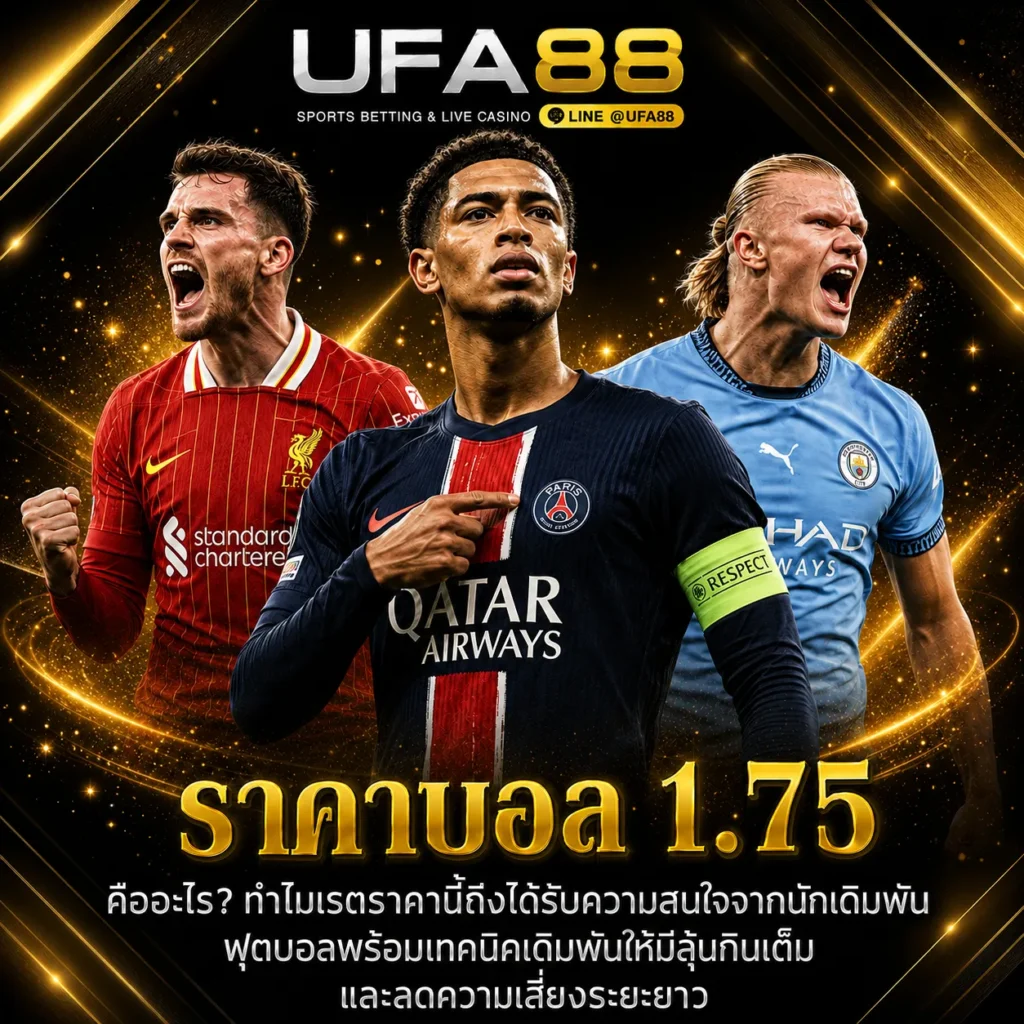 ราคาบอล 1.75